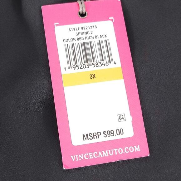 Vince Camuto Rich Black Ankle Pants - Picture 3 of 8